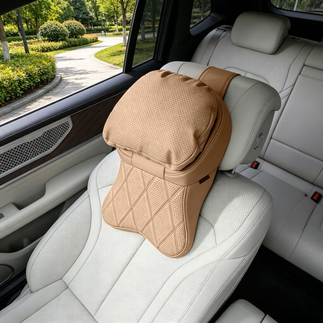 BotaniNest Aviation Grade Headrest 1% Neck Ergonomic Design Neck Support Universal Type For SUV Sedan &