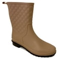 thumbnail image 1 of Women's Rain Boots Block Heel Short Garden Work Shoes, 1 of 5