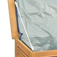 thumbnail image 6 of vidaXL Patio Storage Box Outdoor Cushion Storage with Bag Solid Wood Teak, 6 of 58