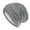Grey, variant on Winter Fuzzy Lined Knit Hat Extra Warm Cap for Extreme Cold Weather Outdoor Sports Black