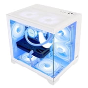 Hoengager RTX 5070 12GB Gaming PC - AMD Ryzen 7 5700X 3.4 GHz, 32GB DDR4 RAM, 2TB SSD, 650W PSU, Software-controlled ARGB, Windows 11 -RGB Prebuilt PC