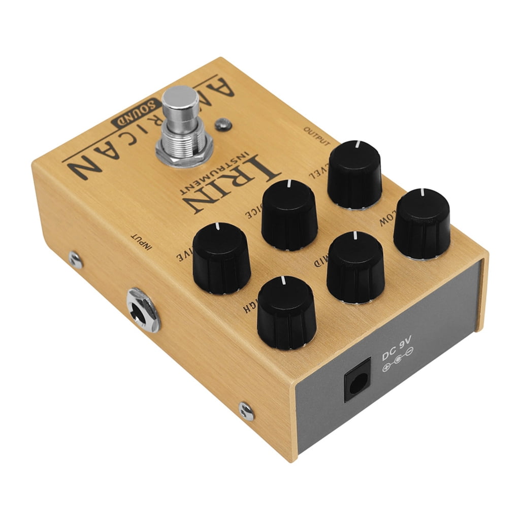 Guitar Effect Pedal Sound Effects Pedal with Modern High Gains Amp Simulator