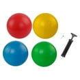 thumbnail image 3 of Pelotas de parque infantil, pelotas de Dodgeball, juguetes de balonmano, juego inflable de 4 pelotas que rebotan, pelotas de Kickball para ejercicio,, 3 of 9