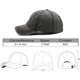 thumbnail image 3 of Gorra de béisbol ajustable para mujer, con cinta bordada, de algodón clásico, 3 of 4