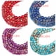 thumbnail image 2 of Cuentas de jaspe imperial de turquesas de sedimento marino de color negro, rojo, verde, magenta y azul de piedra natural de 4, 6, 8, 10 y 12 mm para hacer joyas, 2 of 5