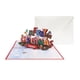thumbnail image 4 of Tarjeta de felicitación navideña emergente Tarjeta de felicitación navideña Mejores deseos Tarjetas de regalo Navidad Hombre de jengibre, 4 of 9