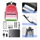 thumbnail image 4 of Disketp Watermelon Mochila Ligera Clásica con Múltiples Bolsillos, Mochila Casual para Hombre y Mujer, Ideal para Escuela, Trabajo y Viajes, 4 of 6