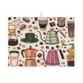 thumbnail image 1 of Fotbe Vintage Coffee Alfombrilla de Secado para Cocina con Estampado, 18x24 Pulgadas, 1 of 7