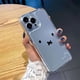 thumbnail image 4 of Miniso Sanrio-funda transparente para teléfono móvil, carcasa esmerilada de 15PROMAX, 14, conejo blanco, 4 of 5