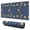 Blue Sun Moon-2, variant on Long Mouse Pads for Desk,Blue Sun Moon Star Constellation Pattern Desk Mats on Top Of Desks, Desk Mouse Pad Extra Large with 3mm Non-Slip Base and Stitched Edge for Gaming,Office,Work,Home 31.5"x11.8"