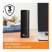 WD Elements WDBWLG0180HBK-NESN 18 TB Desktop Hard Drive - External - USB 3.0 -