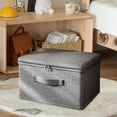 thumbnail image 6 of HOZVOMI Thickened Large Capacity Quilt Storage Bag for Household Wardrobe, Clothing Storage Box with Self-contained Organizer, Moving and Packaging Bag, 6 of 6