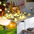 thumbnail image 2 of 50 luces LED solares de cadena, 7 m 50 luces (2,5 burbujas) - 8 Fu, 2 of 5