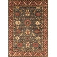 thumbnail image 1 of Ahgly Company Indoor Rectangle Oriental Brown Traditional Area Rugs, 6' x 9', 1 of 4