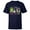 Navy, variant on Disney The Nightmare Before Christmas Snow Family Trip 2024 - Short Sleeve T-Shirt for Kids - Customized-Royal