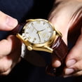 thumbnail image 4 of Reloj de lujo de acero inoxidable LIGE - 3 bar impermeable LG89141D, 4 of 6