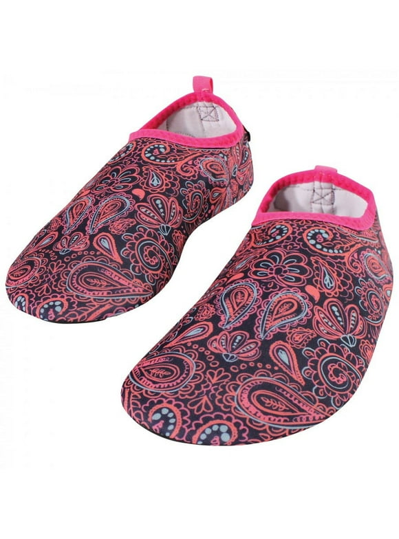 Hudson Baby Kids and Adult Water Shoes for Sports, Yoga, Beach and Outdoors, Paisley Punch, 42-43/9 Womens/8 Mens