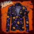 thumbnail image 2 of toraway Men Suits for Wedding Guest Regular Fit Men's Fashion Print Suit Jacket XL, 2 of 4
