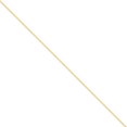 thumbnail image 1 of 14k Yellow Gold 9 Inch 1.65mm Cable Anklet Ankle Bracelet Chain Round Link, 1 of 5