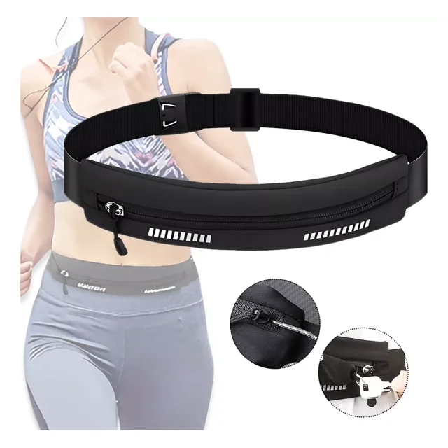 Cangurera Deportiva Correr Riñonera Deportiva Mujer Hombre