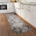 thumbnail image 2 of Addison Rugs Indoor/ Outdoor Yuma Morroccan Washable Rug 2'3" x 7'6" - Taupe, 2 of 8
