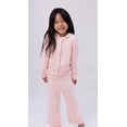 thumbnail image 2 of wicked Glinda Velour Zip Up Hoodie and Flare Pants Outfit Set Paisley Toddler to Big Kid, 2 of 5