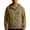 Army Green, variant on UPF 50+ Fishing shirts for men big and tall UV Sun Protection long sleeve Hoodie solid color Lightweight Full Zip blouse XXL Nylon,Spandex