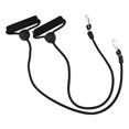 thumbnail image 2 of 1 par de bandas de resistencia para step, antideslizantes, para entrenamiento de fuerza y ​​dominadas. Negro, 2 of 9