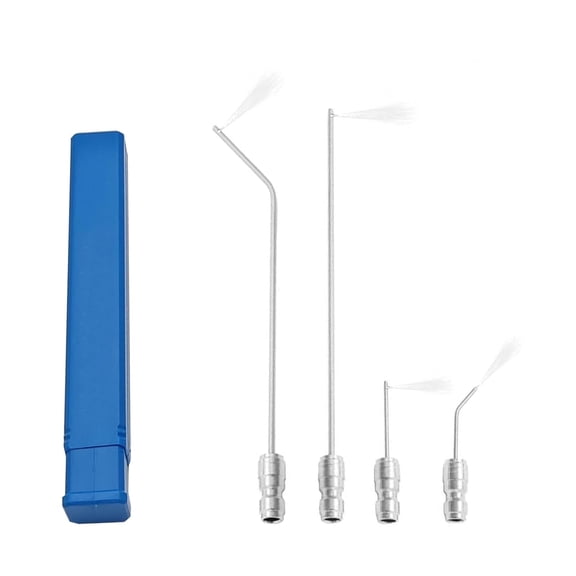 Unbranded Pressure Washer Nozzle and Extension Rod Kit, Quick-Connect, Stainless Steel, 4 Pack