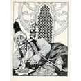 thumbnail image 2 of Willy Pogany 15x18 Black Ornate Wood Framed Double Matted Museum Art Print Titled - Forty-Four Turkish Fairy Tales Pl 42 (1913), 2 of 5