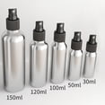 thumbnail image 5 of SPRING PARK 30-150ml Aluminium Essential Oil Spray Bottles Refillable Perfume Fine Mist Atomiser Empty Beauty Metal Spray Bottles Cosmetic Container Travel Bottles, 5 of 7