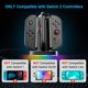 thumbnail image 2 of Base de carga para Nintendo Switch 2 Joycons: estación de carga magnética rápida 4 en 1 con luces RGB y cable de 1 metro, 2 of 7