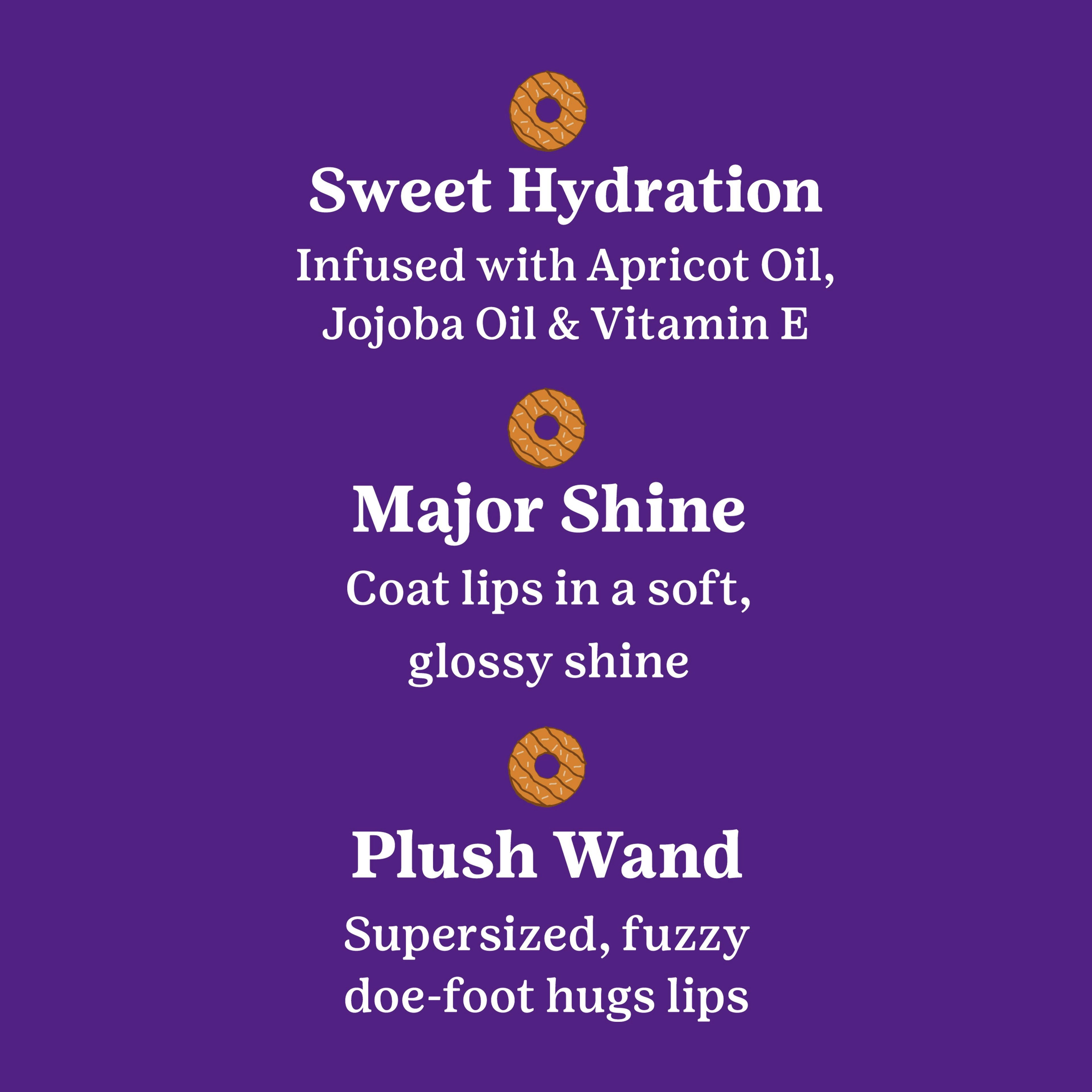 Hard Candy Girl Scouts Hydrating Glossy Lip Oil with Apricot Oil, Jojoba & Vitamin E, Limited Edition Coconut Caramel Flavor