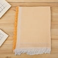 thumbnail image 4 of CHICHUMID Beach Outdoor Picnic Mat Yellow Rectangular Elegant Design for Families 1Set, 4 of 6