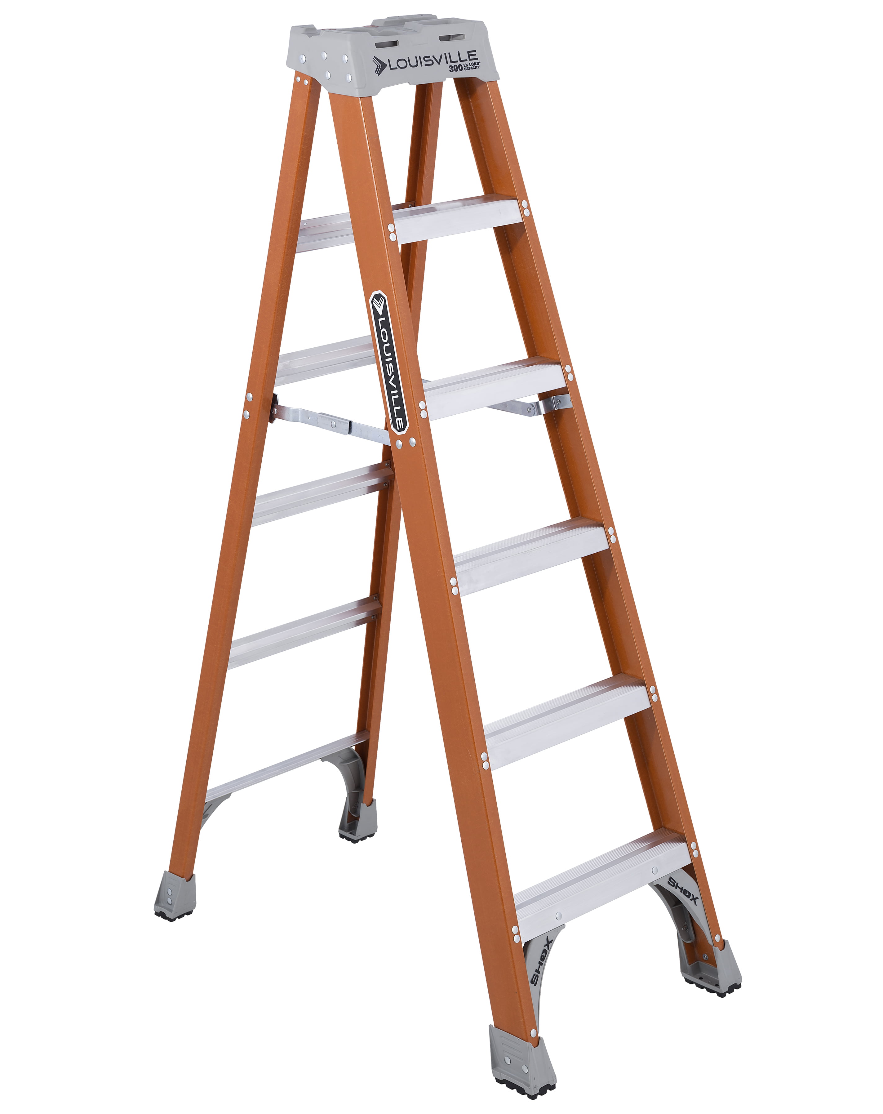 2-Foot Louisville Ladder AS3002 300-Pound Duty Rating Aluminum Stepladder 