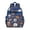 Blue-59, variant on Tropical Papaya Fruit Student Backpack with Classic Exotic Print Cute and Kawaii Cartoon Design Lightweight and Spacious Book Bag with Adjustable Chest Strap