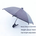 thumbnail image 3 of Paraguas con clip para teléfono móvil Paraguas para teléfono móvil Paraguas para exteriores a prueba de lluvia Parasol para teléfono móvil Protector solar antirreflejos Paraguas pequeño, 3 of 4