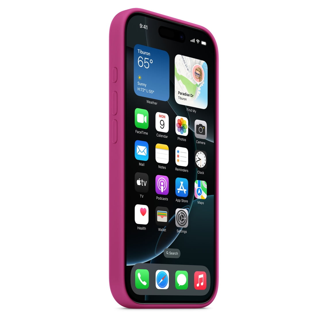iPhone 16 Silicone Case with MagSafe – Ultramarine