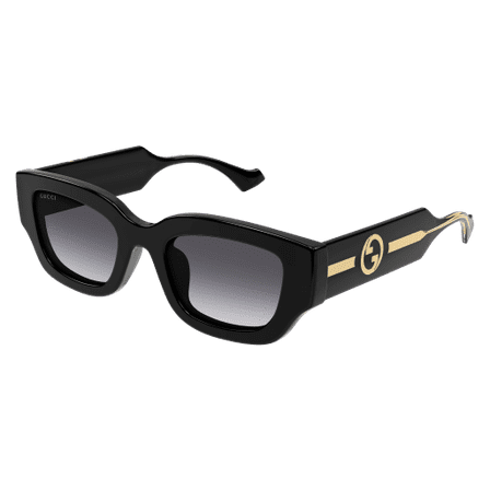 GUCCI GG1558SK-001-51  Sunglasses Size 51mm 145mm 22mm black Women NEW