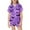 Z21-Purple2, variant on Weebloom Girls Halloween Loungewear Bat Print Soft Comfortable Cute Long Sleeve Top and Pants Toddler Girl Pjs 6-7 Years