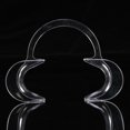 thumbnail image 2 of 10 piezas de abridor de boca desechable para blanqueamiento dental, retractor dental tipo C transparente pequeño, 2 of 2