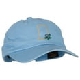 thumbnail image 5 of Indiana Peony with Map Embroidered Unstructured Washed Cap - Blue OSFM, 5 of 5