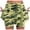 Light Green, variant on FASHOFT Tennis Skirt For Women Patterned Elastic Double Layer Skort With Pockets Soft For Daily Fitness Activities Womens Athletic Skirts Army Green