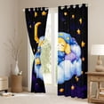 thumbnail image 3 of Homewish Golden Retriever Dog Blackout Curtains,Cute Pet Curtains Pack of 2 (42x84 Each),Stars Moon Decor, 3 of 6