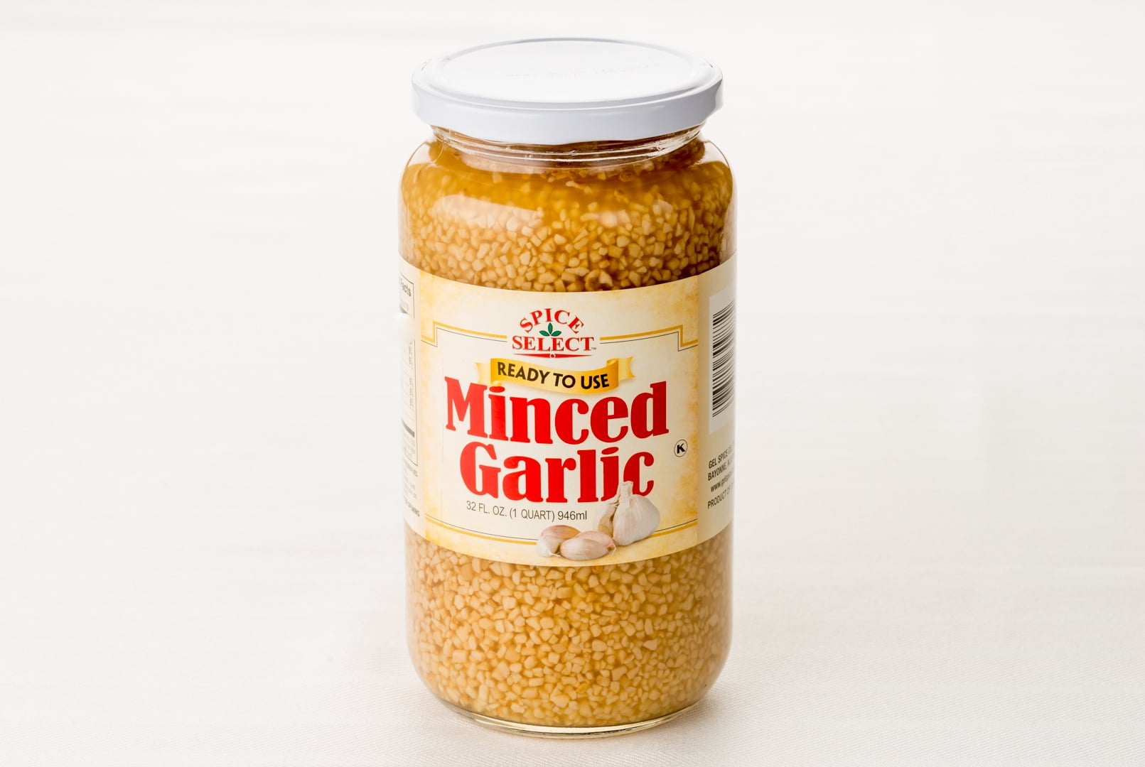 Spice Select, Minced Garlic, 32 FL OZ