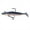 Blue back, variant on ZPAQI Slow Jigging Wobbler ​for Trout Jig Head Fishing Lures Soft Baits