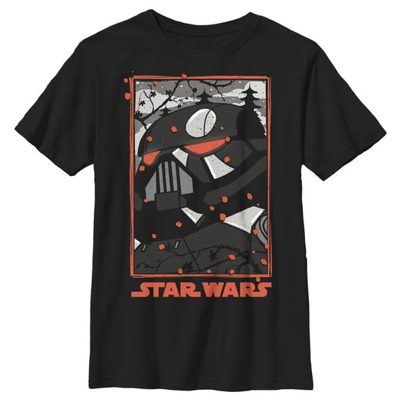 Boy's Star Wars: Visions Death Dishonor Graphic Tee Black Large