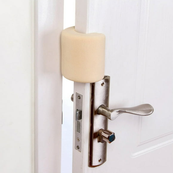 EGNMCR Home Decor, Room Decor, Wall Decor Door Card Household Protective Articles NBR Foam Cylindrical Door Clip Trap Hand Door Card safty products