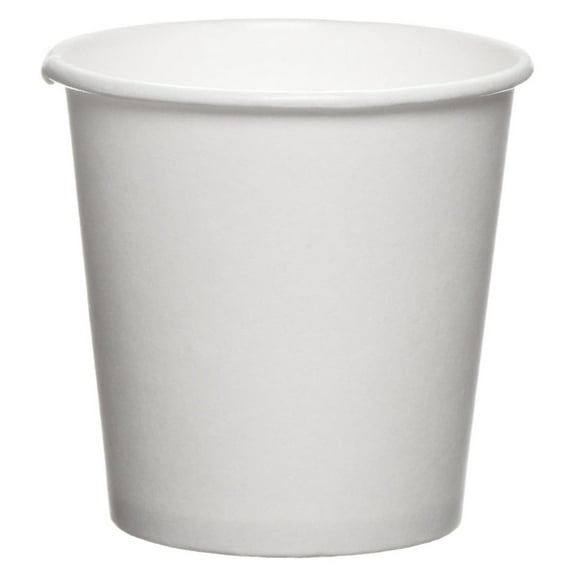 4 oz. White paper cups 1000 pc. 1000 pack