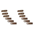 thumbnail image 3 of Kearding 6 unids/set cuña de tope de puerta-topes de puerta de aplicaciones amplias de precio asequible flexible moderno y elegante café café 2Conjunto, 3 of 6